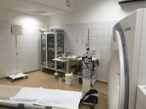 Novaerus plazmatechnológiás légtisztító az ózdi kórház CT vizsgálójában