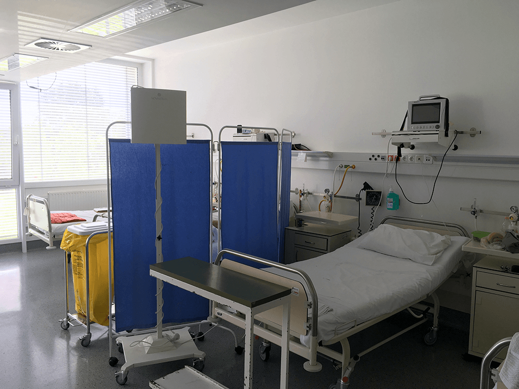Novaerus plazmatechnológiás légtisztító a Bács-Kiskun Megyei Kórház kecskeméti tüdőosztályán